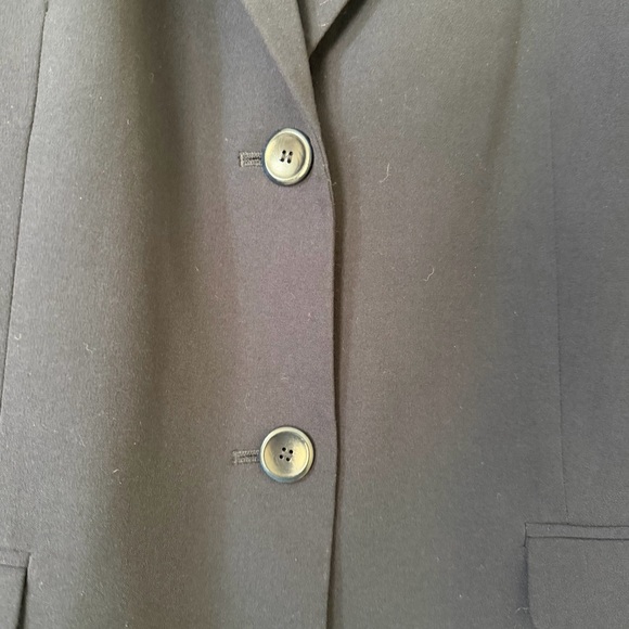 Nine West Navy Blue Blazer Size 16 in Black - Picture 3 of 11